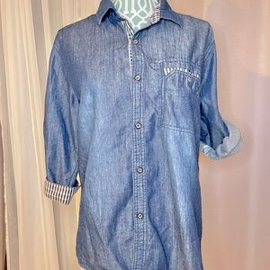 Denim Button Up Shirt